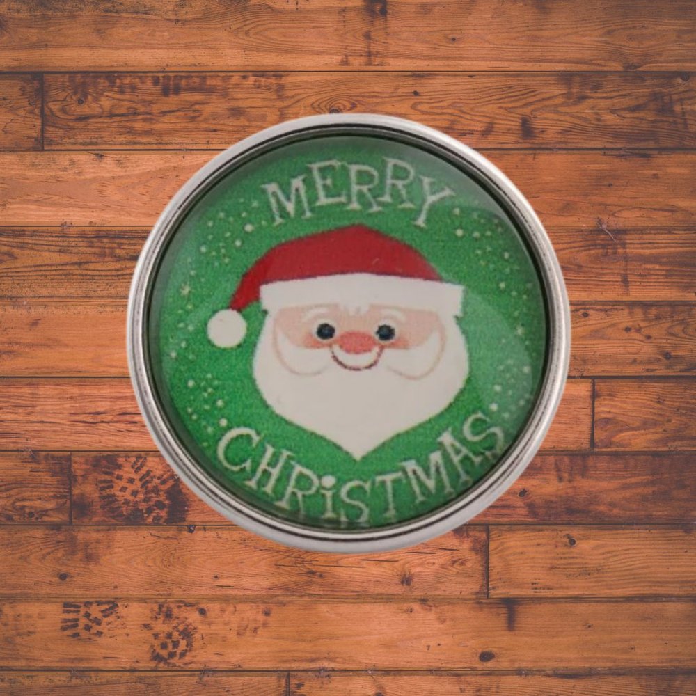 Christmas Snap Button